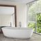Wall-mounted bathroom mirror - FLOTAL E - Şişecam - free-standing ...