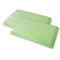 Marcapiuma Memory Schaumkissen Bio Green – Doppelwelle, 42x72 Cm, Mit Baumwollbezug