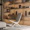 contemporary fireside chairYOELLMolteni&C