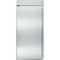 Upright freezer - ZIFS360NXLH - Monogram - stainless steel / energy-saving