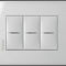 BTICINO 26108L License Plate Button Switch – 10A 250V – Anthracite – Made In Italy