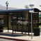 Polycarbonate bus shelter - Polimer Tecnic - PMMA / LED