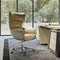contemporary office armchairBlues TURRI