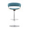 Contemporary bar stool - MOLLIE - allermuir - beech / metal base ...