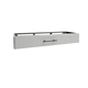 wall-hung washbasin cabinet / wooden / contemporary / without door