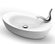 washbasin mixer tap / countertop / metal / bathroom