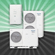 air/water heat pump / residential / outdoor / split