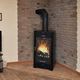 wood boiler stove / 13 kW / multi-fuel / free-standing