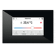 heating system control panel / wall-mounted / with touchscreen