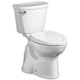 free-standing toilet / porcelain / with lever