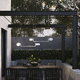 pendant lamp / metal / contemporary / corded