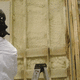 thermal insulation / polyurethane foam / blown / indoor
