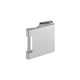 glass door hinge / brass / stainless steel / home