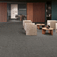 porcelain stoneware tile / matte / structure / indoor