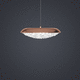 pendant lamp / brass / painted steel / brushed copper