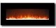 electric fireplace / built-in / Single-sided / closed hearth