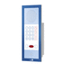 aluminium audio door intercom / for clean rooms / panel-mount / built-in