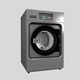 front-loading washer-extractor / floor-standing / with legs / stackable