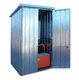 sheet metal storage container