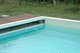 automatic swimming pool cover / security / immersed