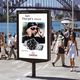 outdoor display panel / floor-standing / luminous / digital