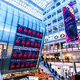 built-in advertising panel / wall-mounted / LED