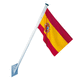 flag pole / steel