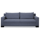 contemporary sofa / fabric / leather / anthracite