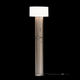 floor-standing lamp / metal / cotton / contemporary