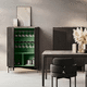 high sideboard / contemporary / wooden / metal