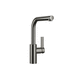 lavatory mixer tap / countertop / metal / kitchen