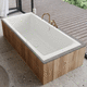 integrated bathtub / for homes / chrome / contemporary