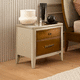 traditional bedside table / lacquered wood / lacquered wood base / rectangular