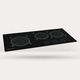 induction cooktop / 3 burner / built-in / with touch controls