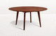 contemporary dining table / oak / walnut / solid wood