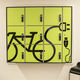 aluminium locker / laminate / for public building / for sports facility