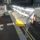 glass fiber-reinforced plastic access ramp / for raised floors / portable