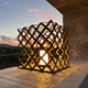 contemporary lantern / mesh / lantern / cube