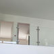 glass railing / with panels / indoor / for balconies