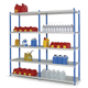 storage shelving / tubular / metal