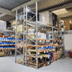 storage shelving / shop / for heavy loads / tubular