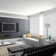 aluminum sliding panel / fabric