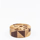 original design stool / walnut / elm / by Alessandro Mendini