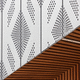 zinc cladding / panel / vertical / textured