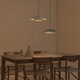 pendant lamp / aluminum / contemporary / corded