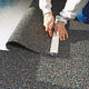 sound insulation / rubber / rigid panel / for flooring