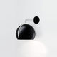 contemporary wall light / indoor / aluminum / stainless steel
