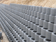 hollow concrete block / for retaining walls / exposed
