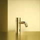 washbasin mixer tap / countertop / metal / electronic