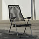 contemporary armchair / rope / aluminum / garden